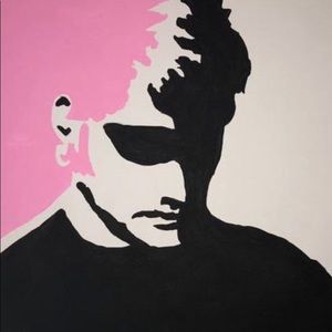 Handpainted Layne Staley Portrait